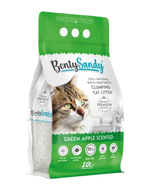 Arena para Gatos Bentysandy Ultra absorbente y Ultra aglomerante 100% Bentonita 10L/ 8.7Kg